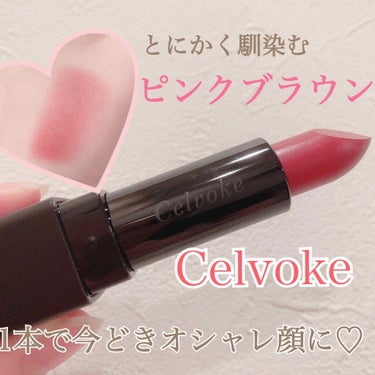 ディグニファイド リップス/Celvoke/口紅を使ったクチコミ（1枚目）