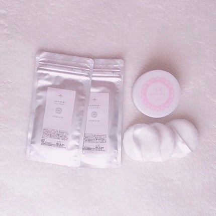 シルクパウダー/自然化粧品研究所/ルースパウダーを使ったクチコミ(1枚目)