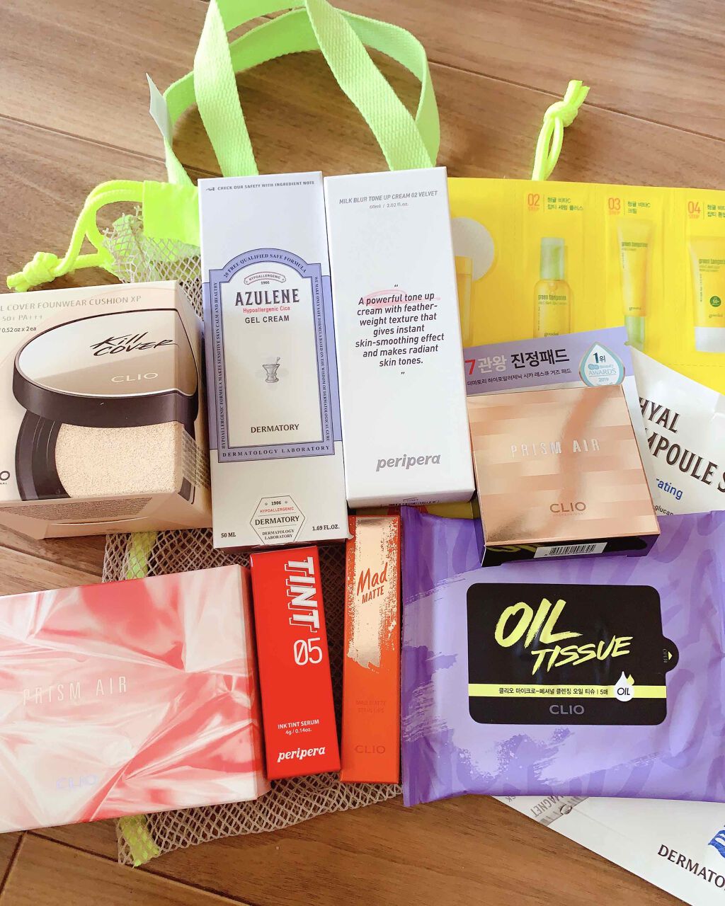 CLUBCLIO 2020summer福袋/CLIO/メイクアップキットを使ったクチコミ（2枚目）