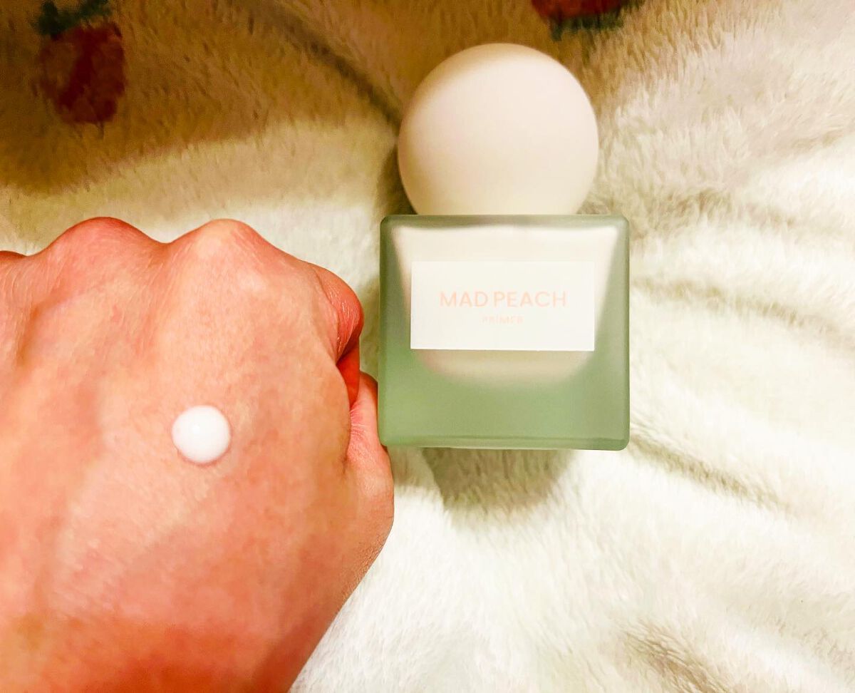 グローフィルタープライマー/MAD PEACH/化粧下地を使ったクチコミ（1枚目）