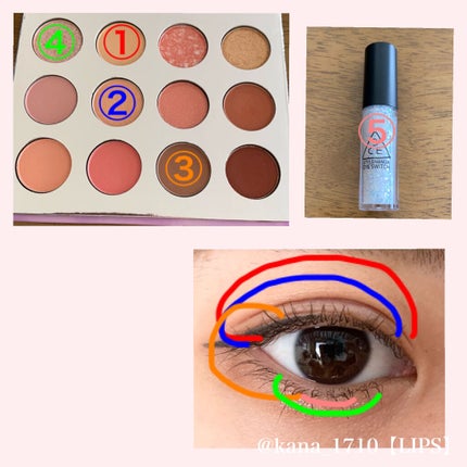 Mood Ever Palette(ムードエバーパレット)/hapeaf/アイシャドウパレットを使ったクチコミ(2枚目)