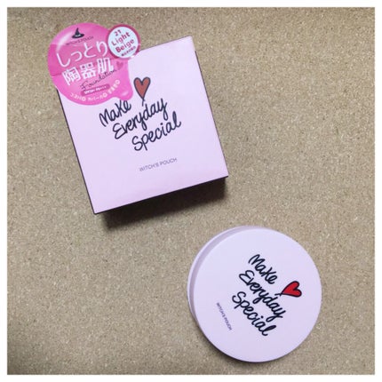 モイスチャーライズ カバー クッション/Witch's Pouch/クッションファンデーションを使ったクチコミ(1枚目)