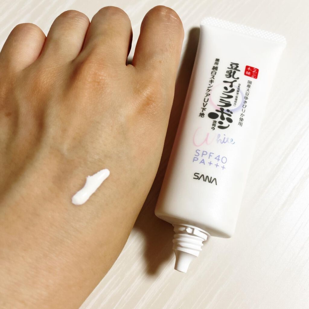 薬用美白スキンケアUV下地/なめらか本舗/化粧下地を使ったクチコミ（3枚目）