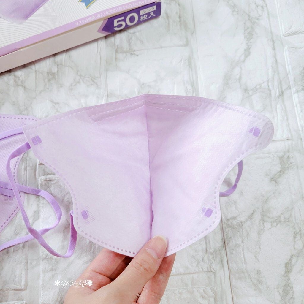 yuki on LIPS 「#MASK𖤐´-/お洋服もマスクも、選ぶ時は楽しみながら♡今回..」(4枚目)