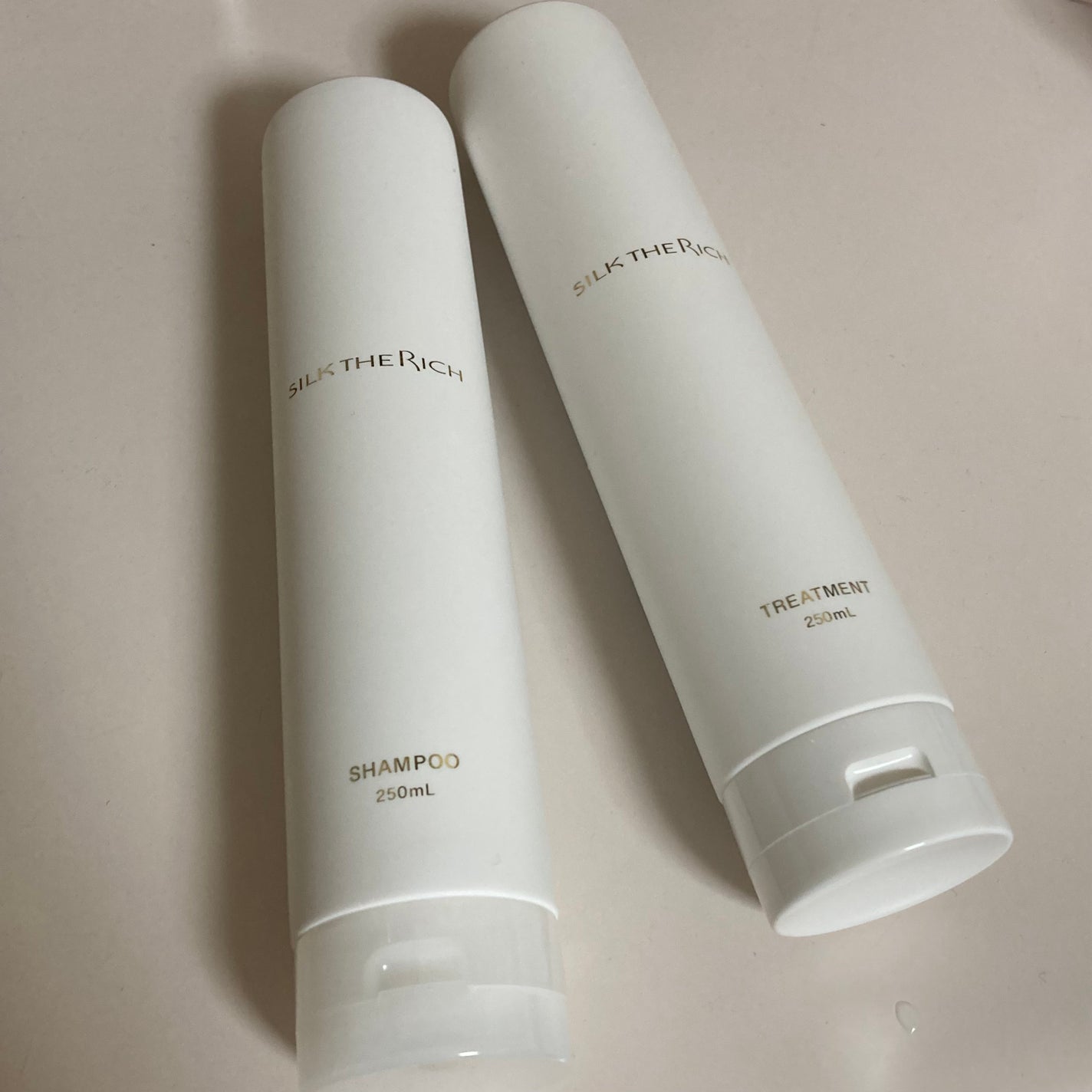 SILK THE RICH モイスト&リペア シャンプー・トリートメント/SILK THE RICH/市販シャンプーを使ったクチコミ(1枚目)