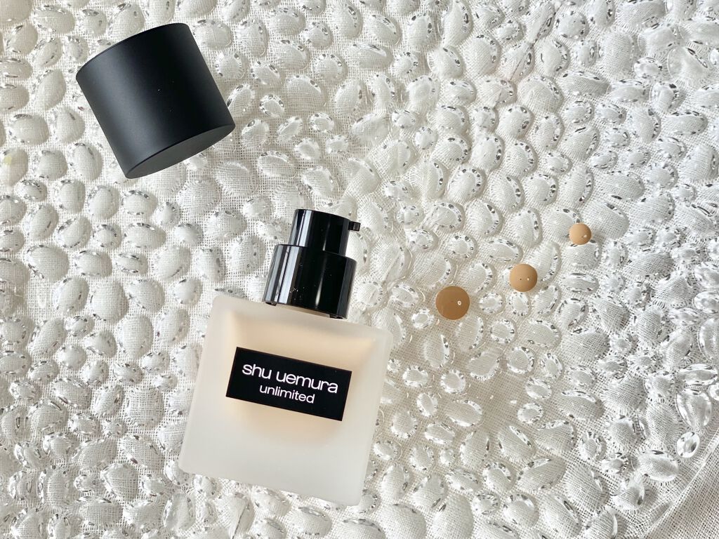 （旧）アンリミテッド ラスティング フルイド/shu uemura/リキッドファンデーションを使ったクチコミ（1枚目）