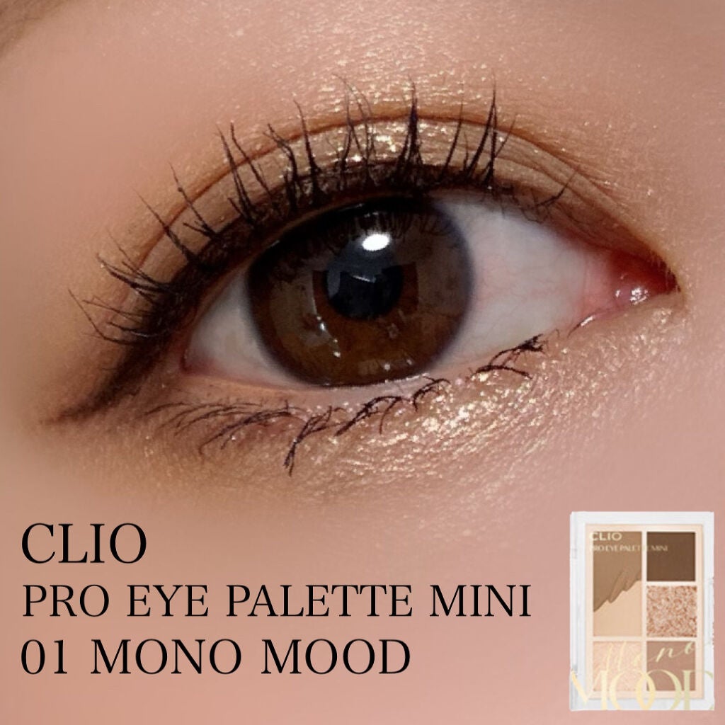 プロ アイパレット ミニ/CLIO/アイシャドウパレットを使ったクチコミ(1枚目)