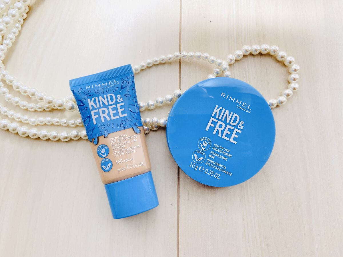 カインド&フリー モイストスキンティント/リンメル ロンドン/リキッドファンデーションを使ったクチコミ（2枚目）