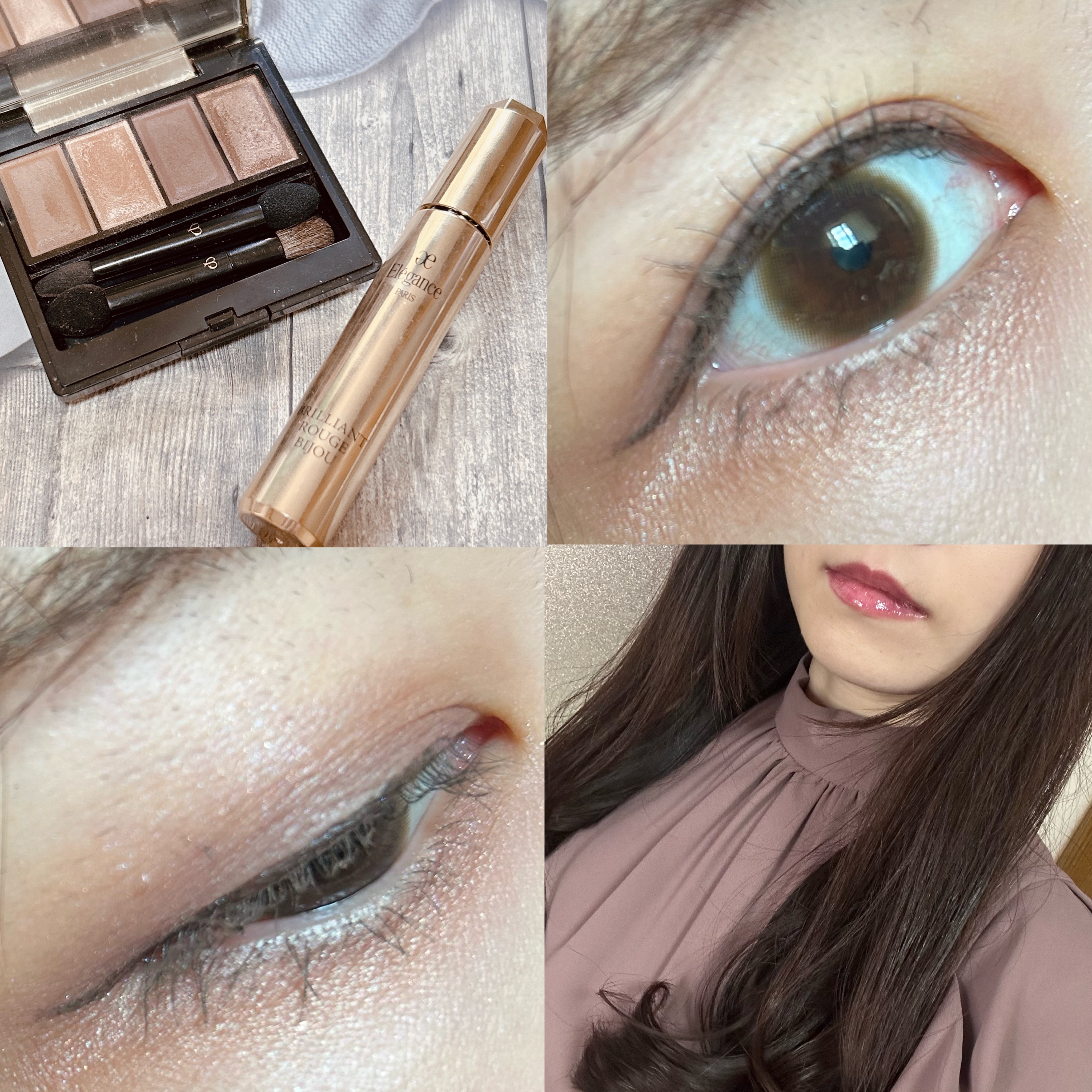 オンブルクルールクアドリn 303 ベイビー ユニバース/クレ・ド・ポー ボーテ/アイシャドウパレットを使ったクチコミ（1枚目）