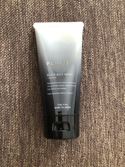 BLACK JELLY WASH(ブラックジェリーウォッシュ)/PLUEST/その他洗顔料を使ったクチコミ(1枚目)