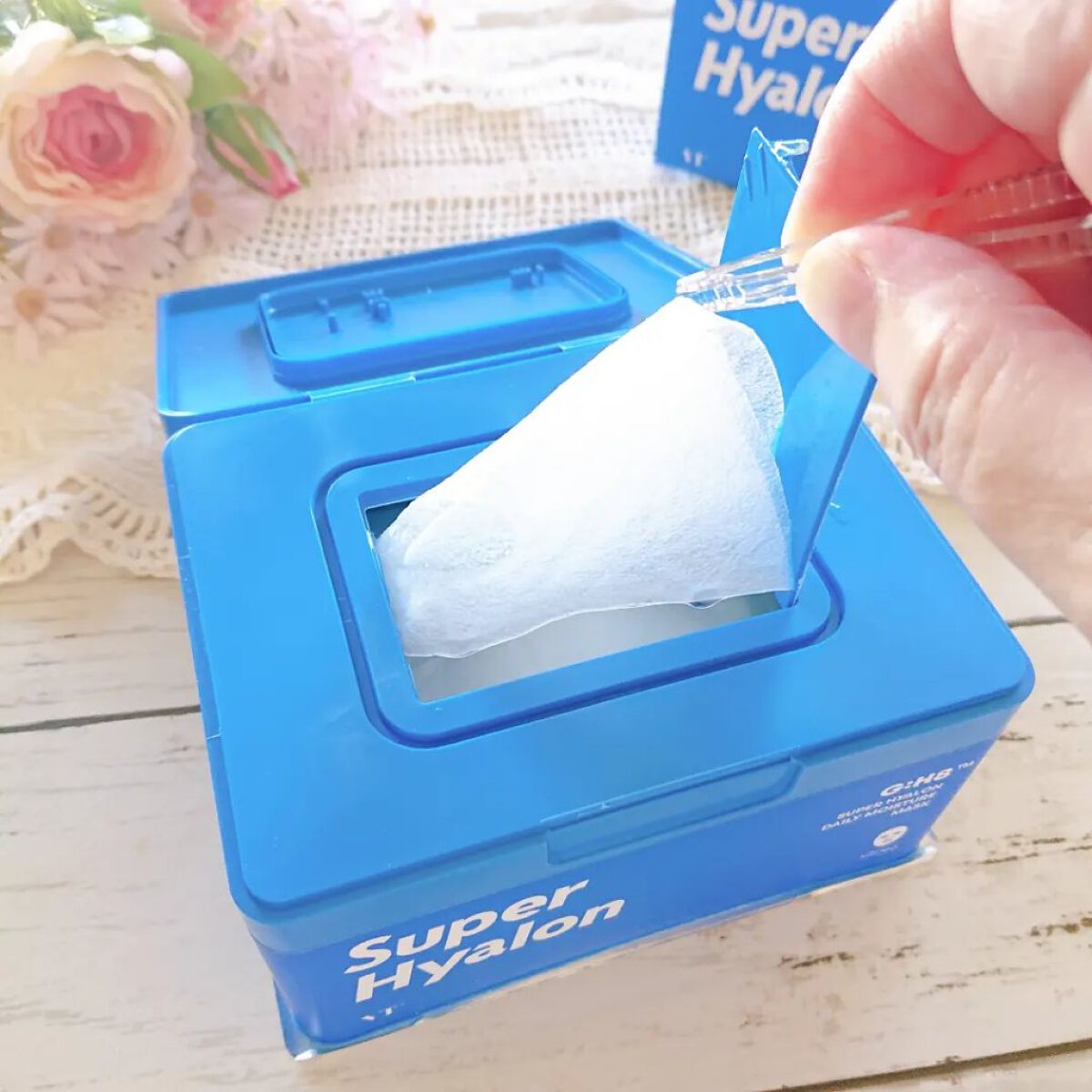 スーパーヒアルロン デイリーモイスチャーマスク/VT/シートマスク・パックを使ったクチコミ（2枚目）