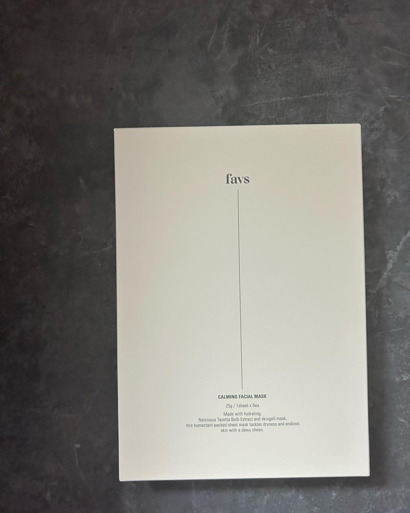 カーミングフェイシャルマスク/favs/シートマスク・パックを使ったクチコミ(3枚目)