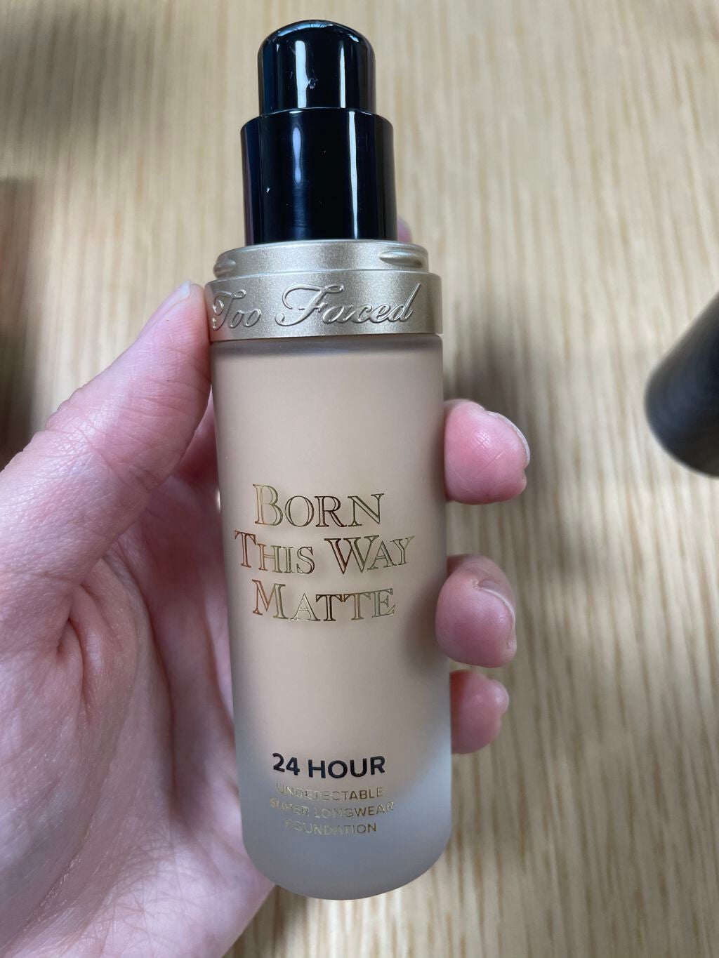 ボーン ディス ウェイ アンディテクタブル 24H マット ファンデーション/Too Faced/リキッドファンデーションを使ったクチコミ(1枚目)