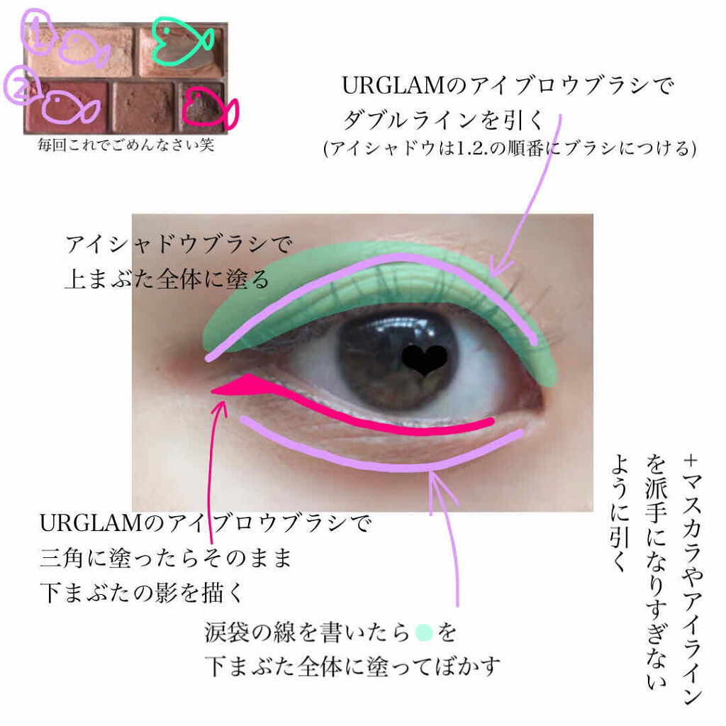 パーフェクトマルチアイズ/キャンメイク/アイシャドウパレットを使ったクチコミ（3枚目）