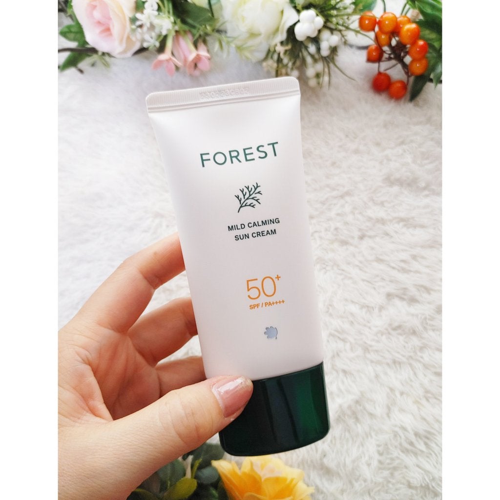 フォレスト マイルドカーミングサンクリーム/FoRest by Greenfinger/日焼け止めクリームを使ったクチコミ(2枚目)