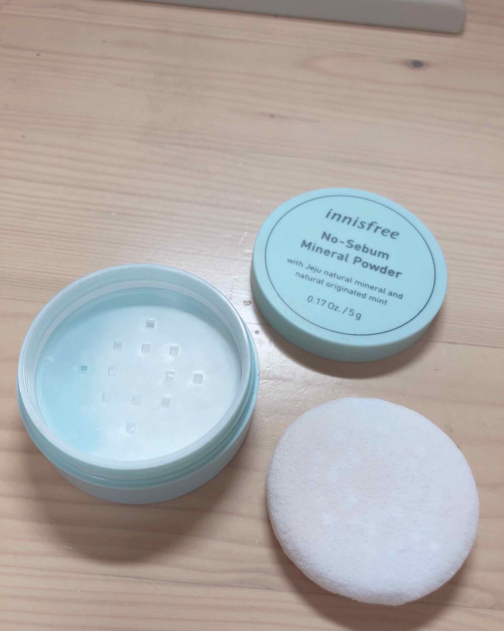 ノーセバム ミネラルパウダー/innisfree/ルースパウダーを使ったクチコミ（3枚目）