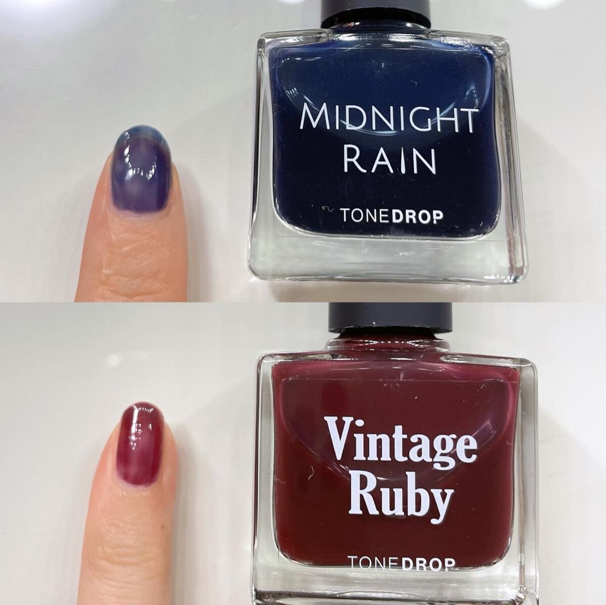TONE DROP ネイルポリッシュ/D-UP/マニキュアを使ったクチコミ（3枚目）