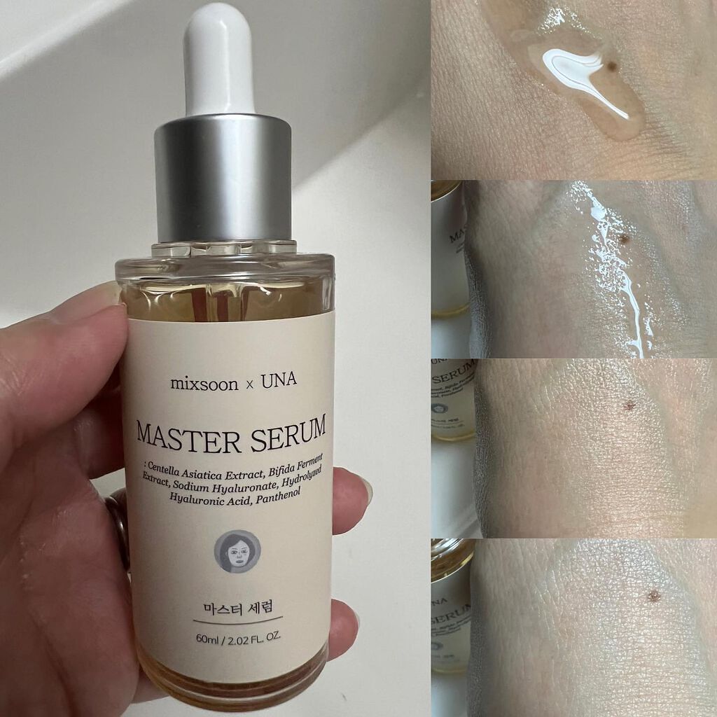 マスターセラム/mixsoon/美容液を使ったクチコミ（2枚目）