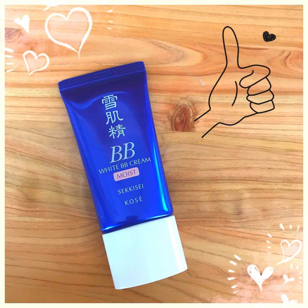 ホワイト BB クリーム モイスト/雪肌精/BBクリームを使ったクチコミ(1枚目)