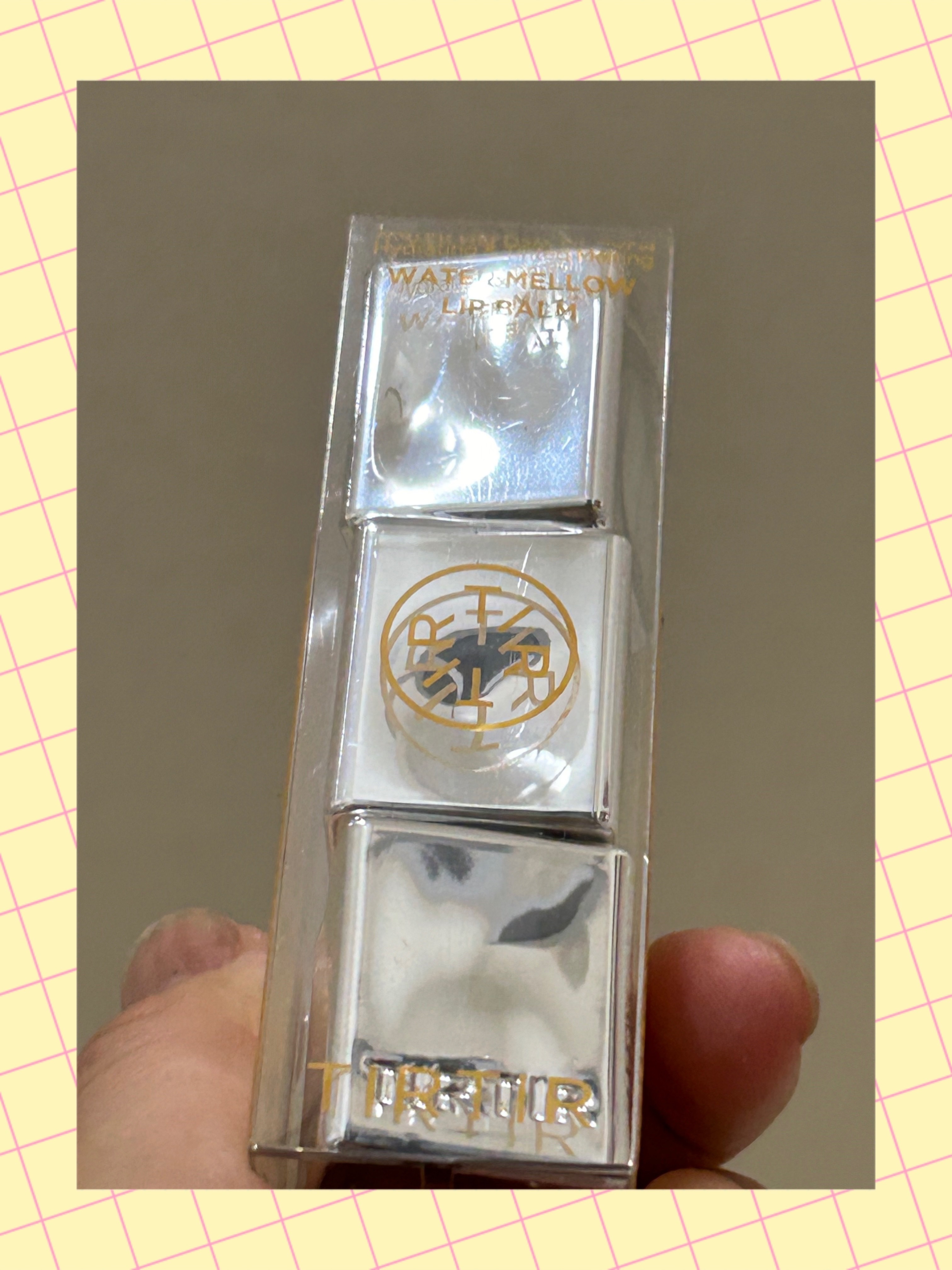 ウォーターメロウリップバーム 03 PEACH LEMONY (ピーチレモニー)/TIRTIR(ティルティル)/リップバームを使ったクチコミ（1枚目）