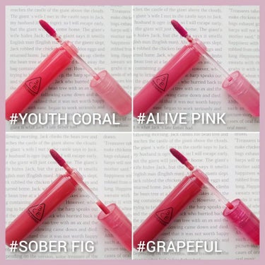 3CE SYRUP LAYERING TINT #ALIVE PINK/3CE/リップグロスの画像