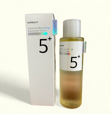 5番 白玉グルタチオンCエッセンシャルトナー/numbuzin/化粧水を使ったクチコミ(1枚目)