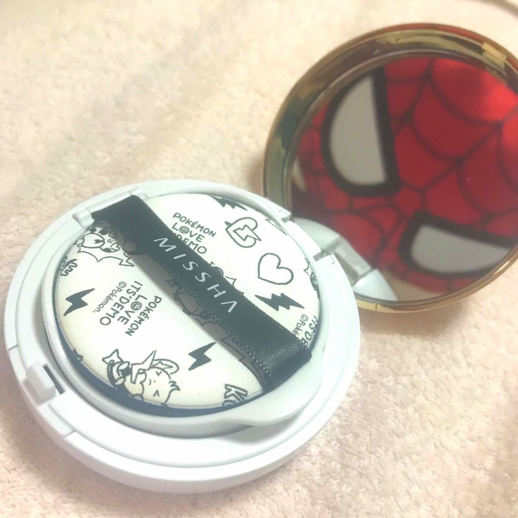 M クッション ファンデーション(モイスチャー)/MISSHA/クッションファンデーションを使ったクチコミ(2枚目)