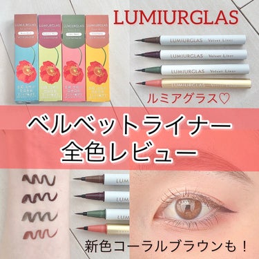 スキルレスライナー/LUMIURGLAS/リキッドアイライナーを使ったクチコミ（1枚目）