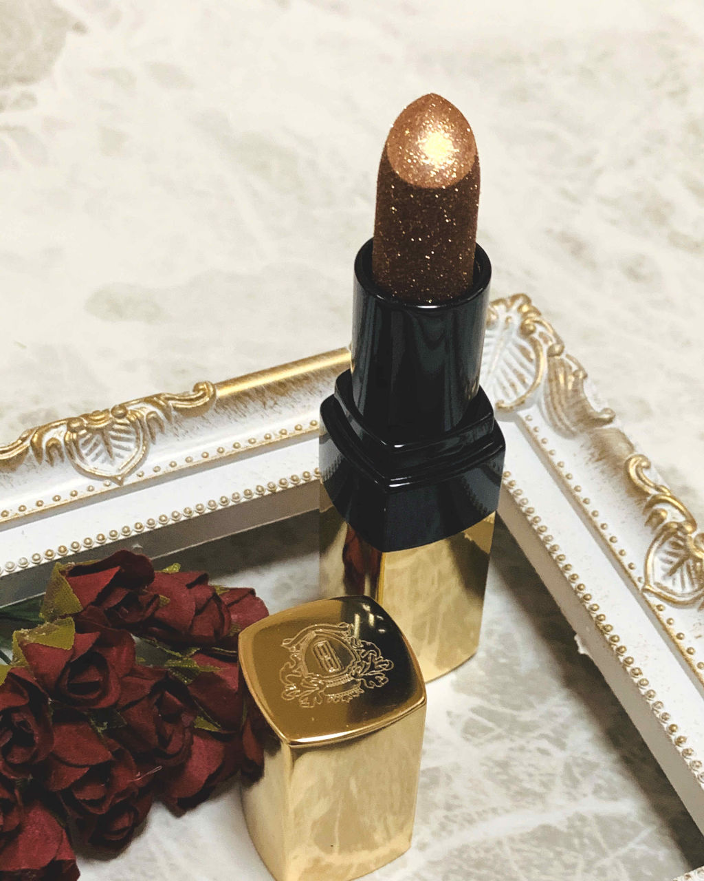 リュクス ジュエル リップスティック タヒチアンパール/BOBBI BROWN/口紅を使ったクチコミ（2枚目）