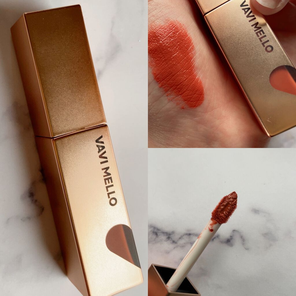 ハートウィンドウリップティントベルベットタイプ/VAVI MELLO/口紅を使ったクチコミ(2枚目)
