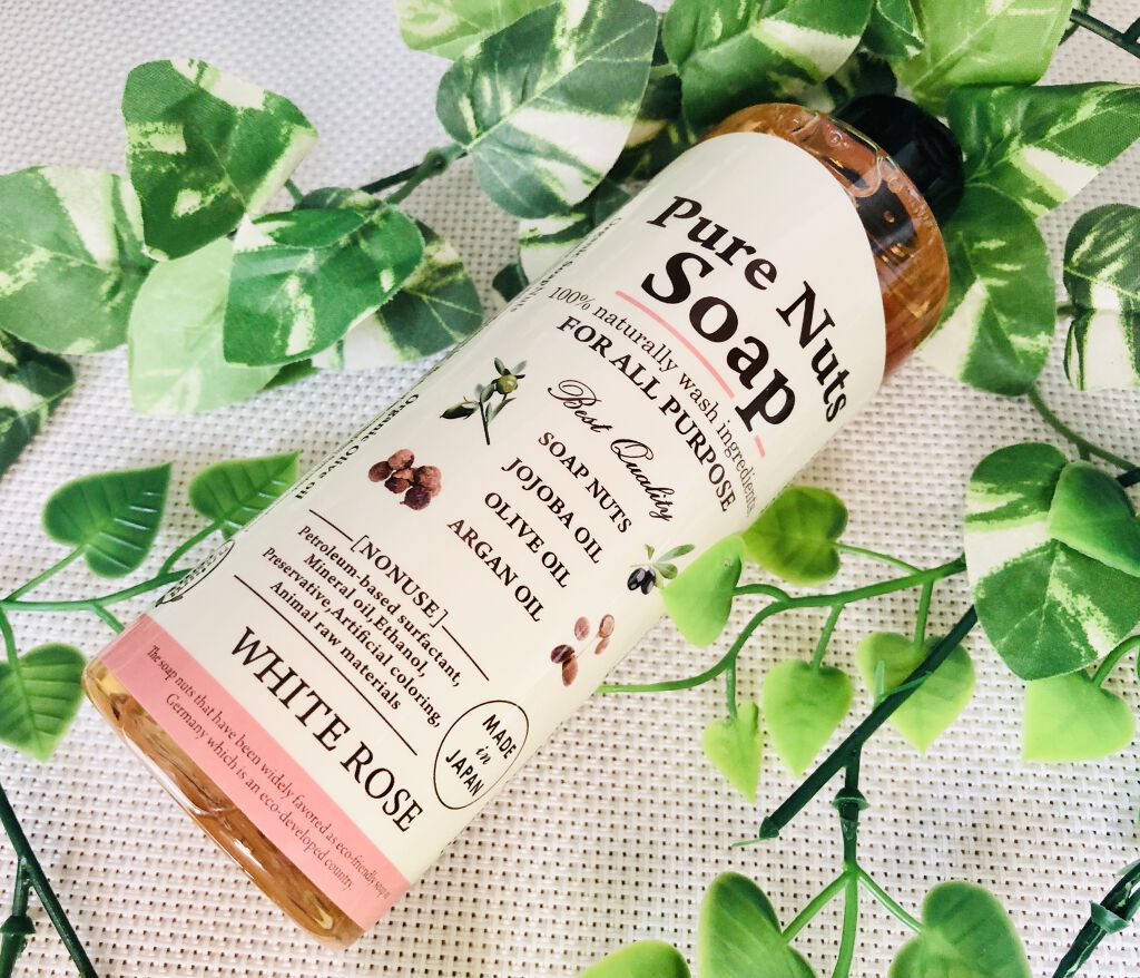 ピュアナッツソープ ホワイトローズの香り/ナチュラセラ/洗顔フォームを使ったクチコミ（1枚目）
