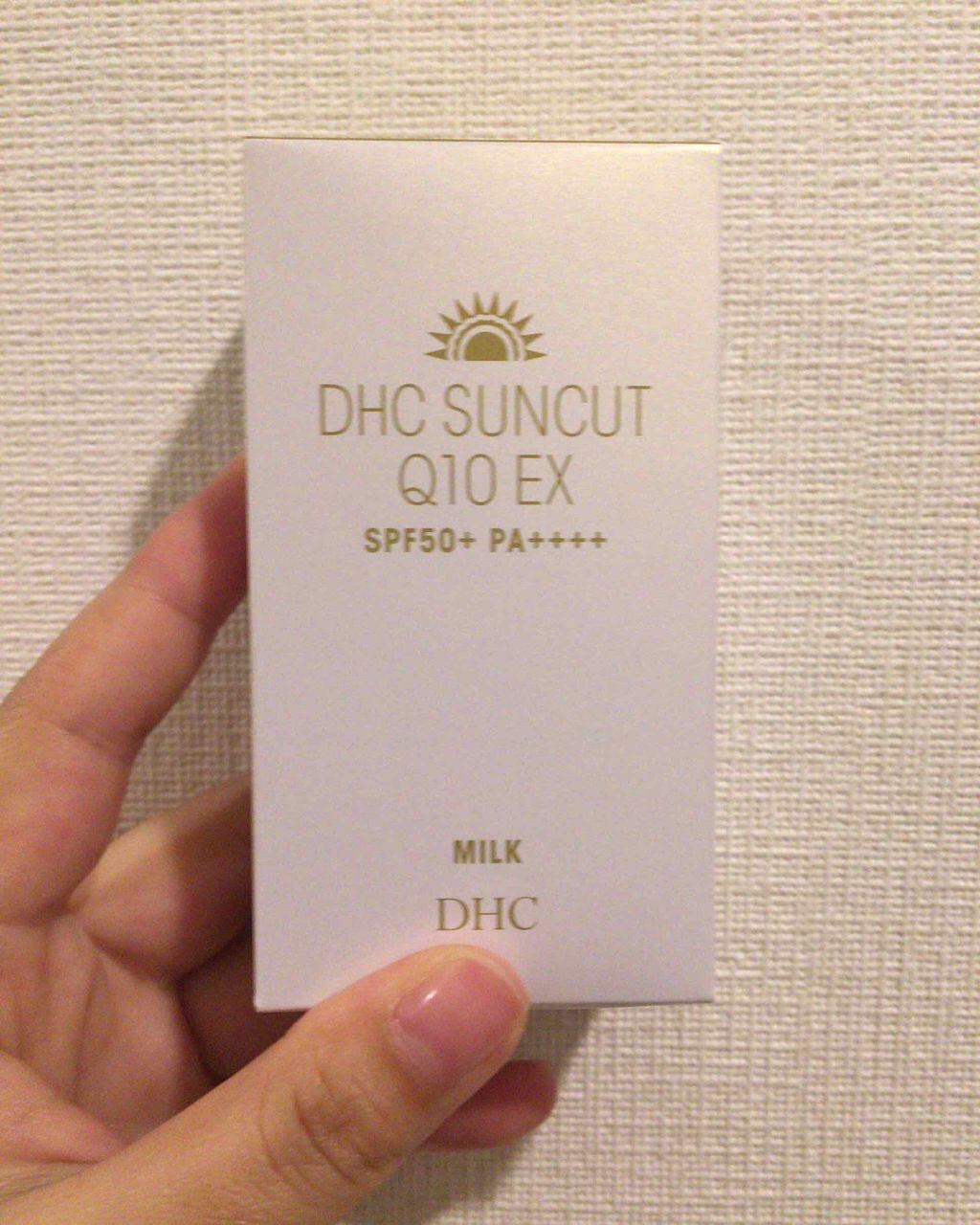 サンカットQ10パーフェクトミルク/DHC/日焼け止めミルクを使ったクチコミ(2枚目)