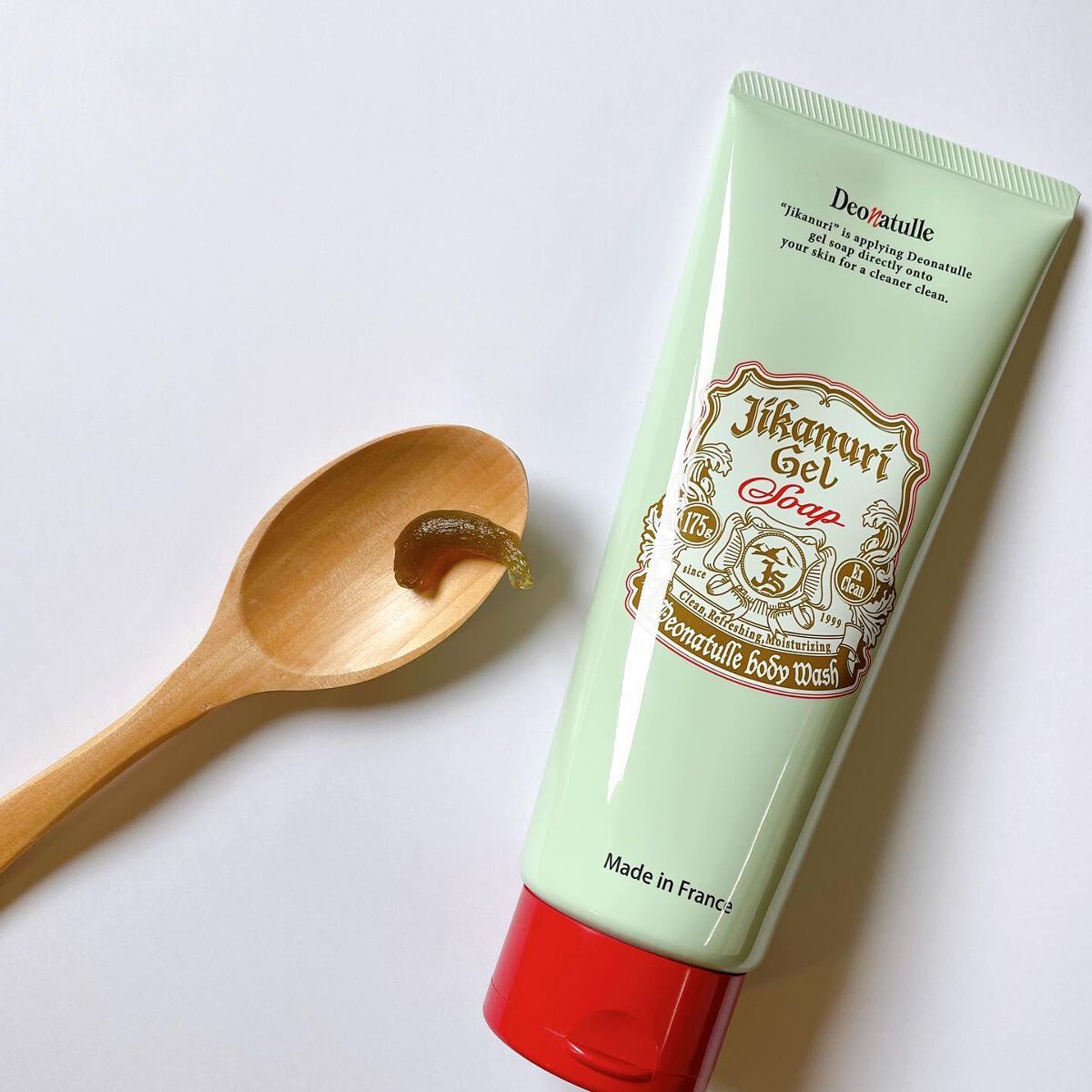 直ヌリジェル石けん/デオナチュレ/ボディソープを使ったクチコミ（1枚目）