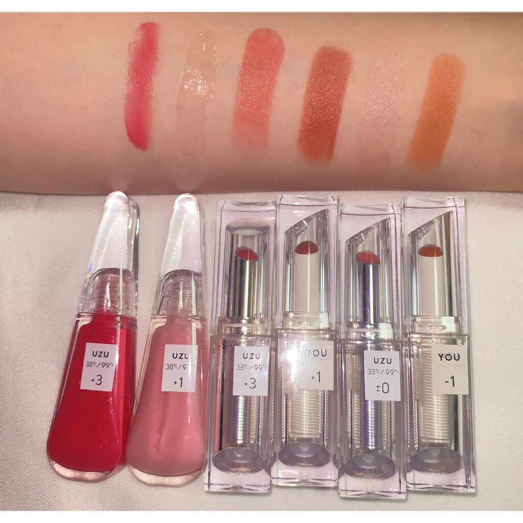 38°C / 99°F リップトリートメント (リップ美容液)/UZU BY FLOWFUSHI/リップケアを使ったクチコミ（2枚目）