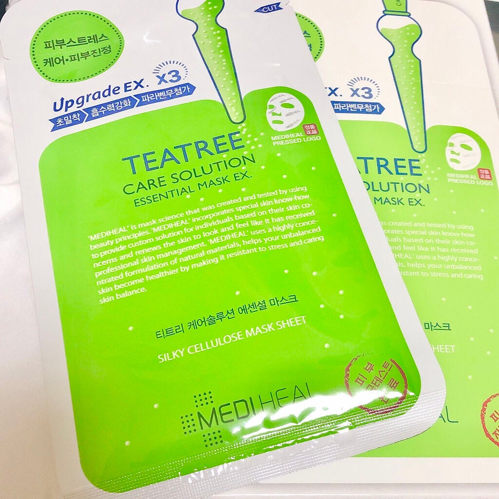 ティーツリーケア ソリューション エッセンシャルマスクEX/MEDIHEAL/シートマスク・パックを使ったクチコミ(1枚目)
