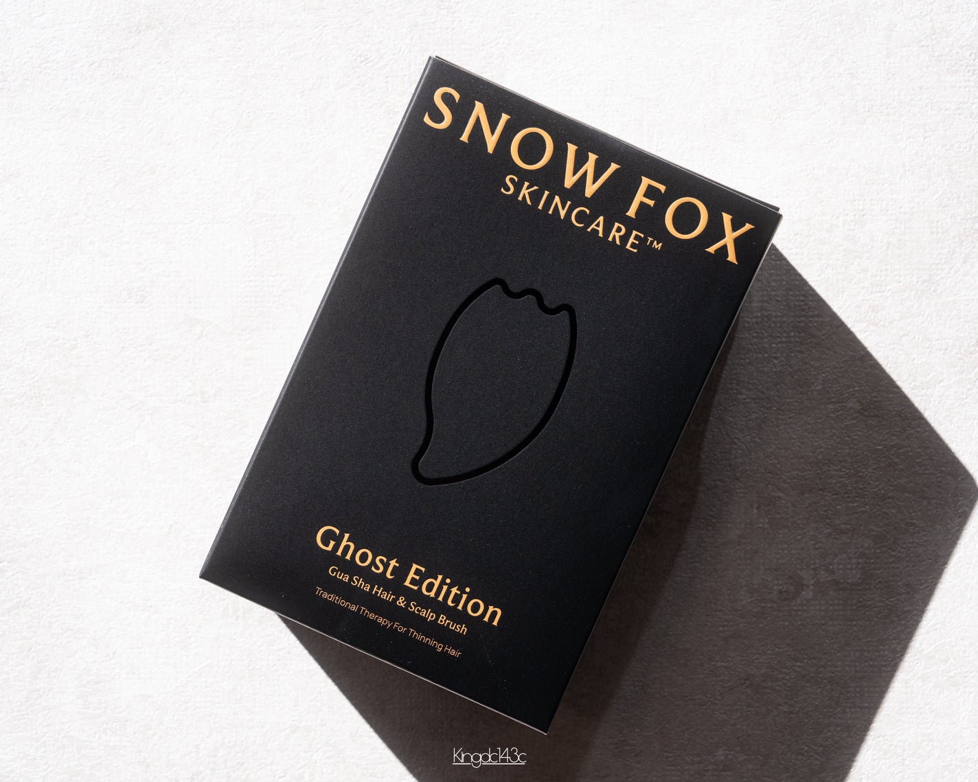 プレミアム FOX カッサ ゴースト ヘアブラシ ブラック/SNOW FOX SKINCARE/ヘアブラシを使ったクチコミ(2枚目)