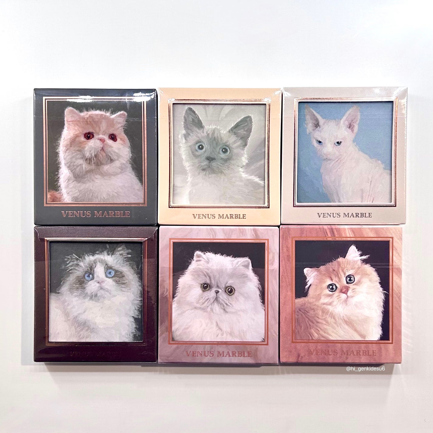 Venus Marble アイシャドウキャットシリーズ/Venus Marble/アイシャドウパレットを使ったクチコミ(1枚目)