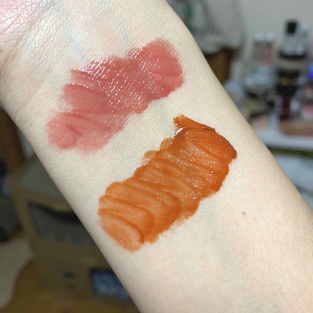 ムードインハンサーリキッドグロウ/hince/口紅を使ったクチコミ(2枚目)