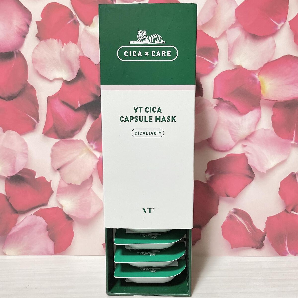 CICA カプセルマスク/VT/洗い流すパック・マスクを使ったクチコミ(1枚目)