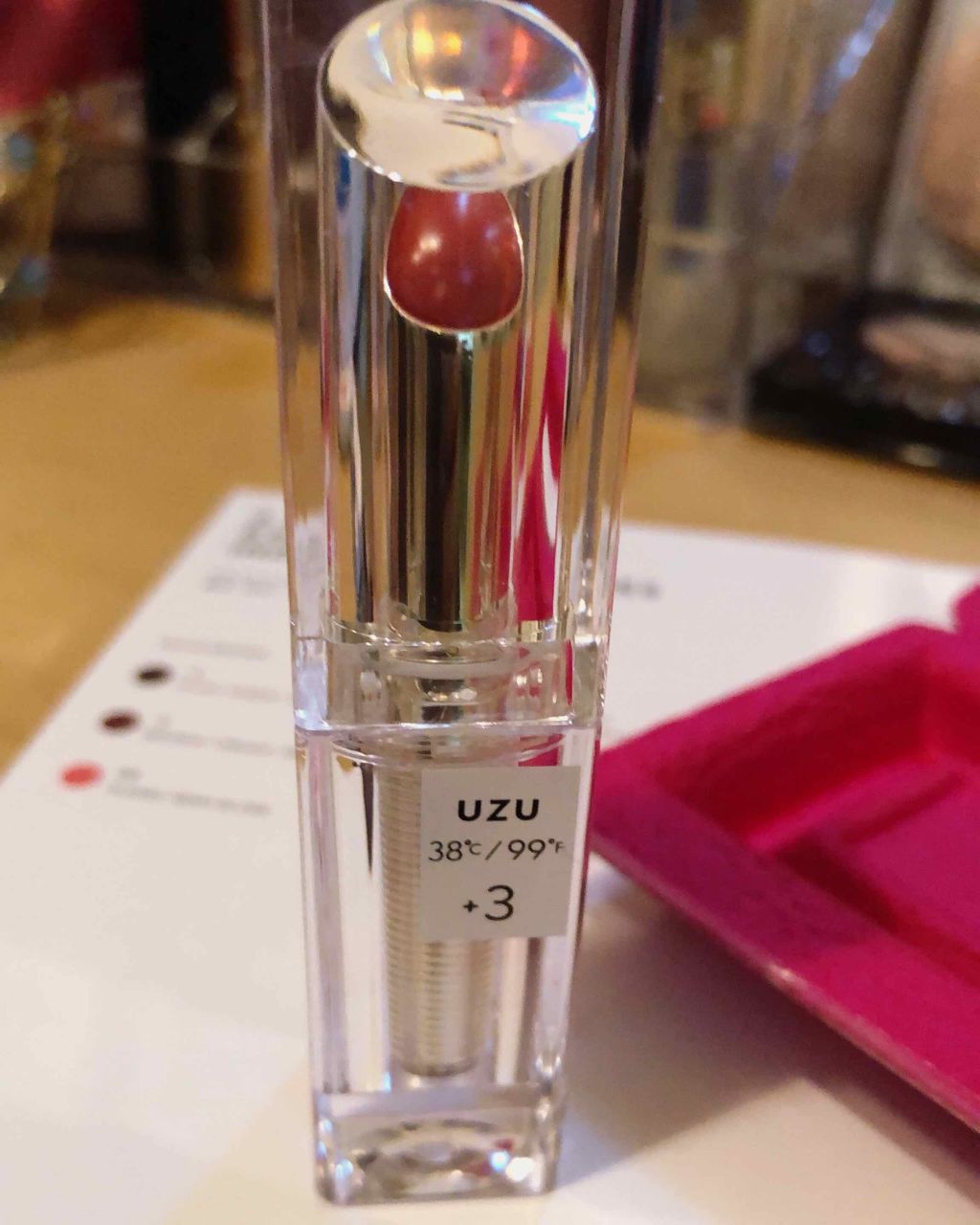 38°C / 99°F Lipstick <TOKYO>/UZU BY FLOWFUSHI/口紅を使ったクチコミ(3枚目)