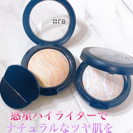 マーブルハイライター/LB/パウダーチークを使ったクチコミ(5枚目)