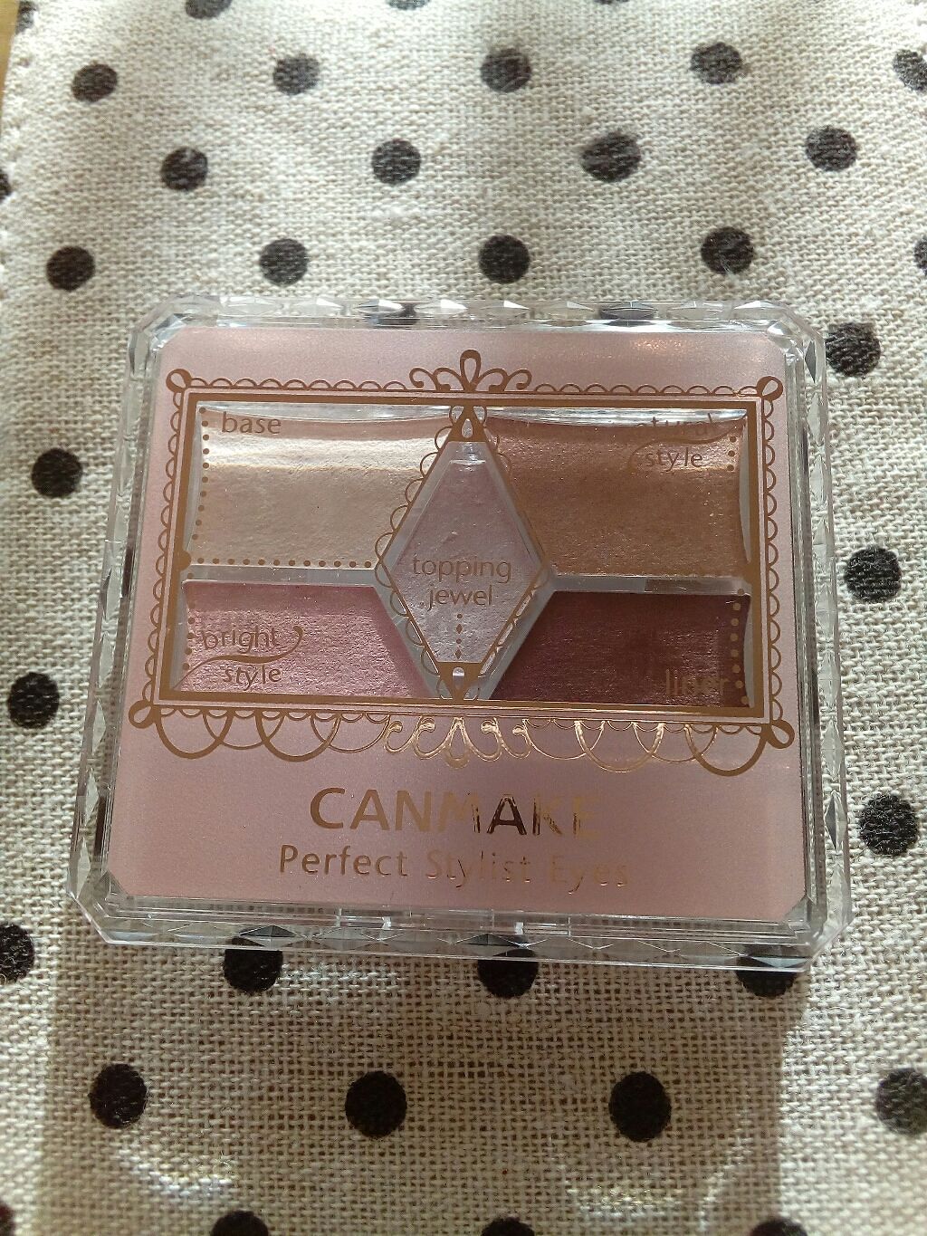 【旧品】パーフェクトスタイリストアイズ/キャンメイク/アイシャドウパレットを使ったクチコミ(1枚目)