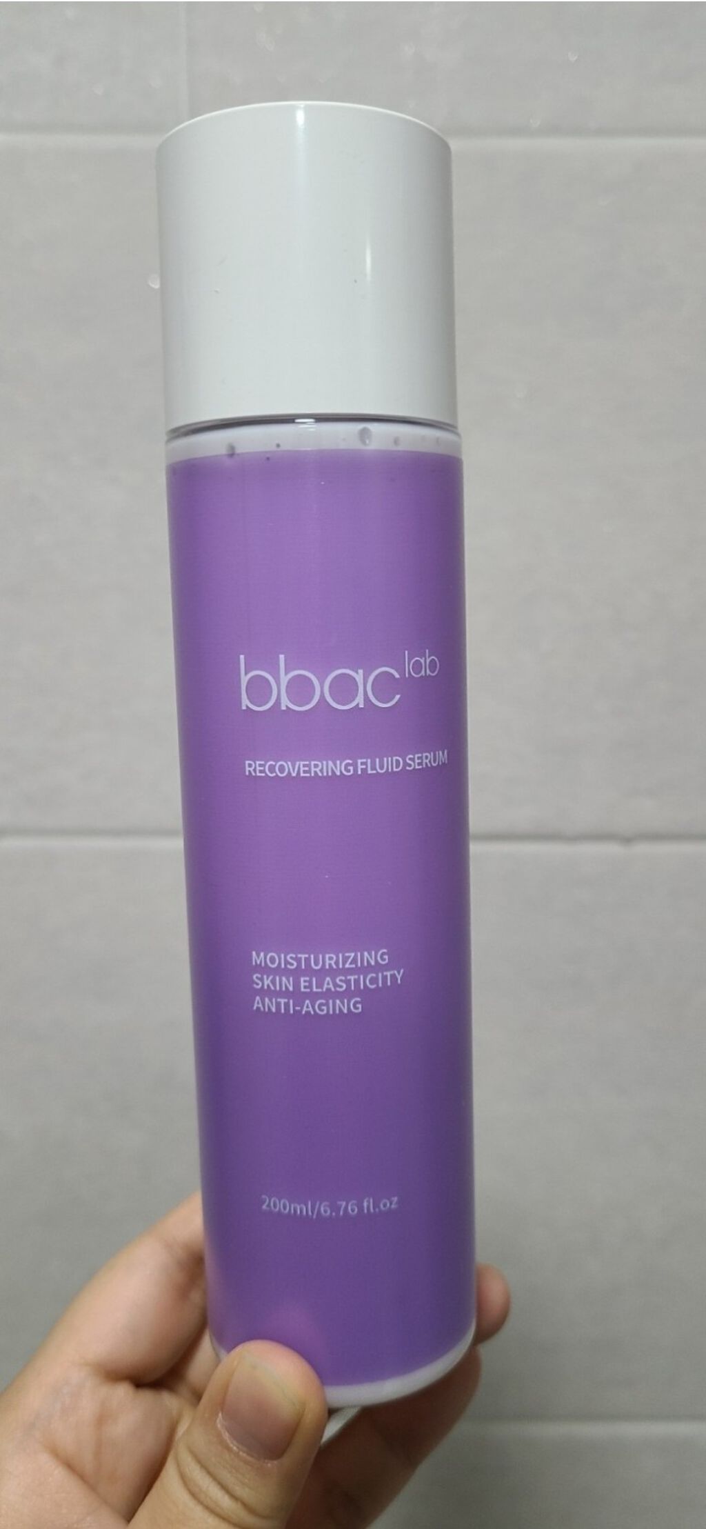 RECOVERING FLUID SERUM/BBACLAB/乳液を使ったクチコミ（1枚目）