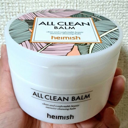 オールクリーンバーム/heimish/クレンジングバームを使ったクチコミ(2枚目)