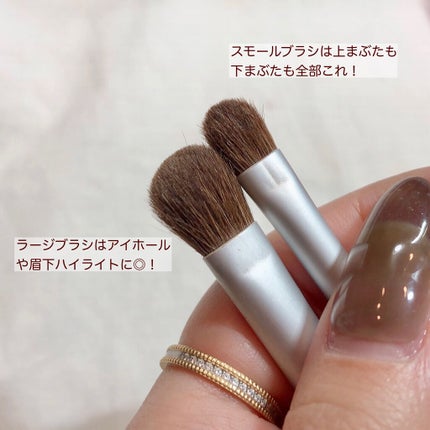 アイシャドウブラシセット/ロージーローザ/メイクブラシを使ったクチコミ(2枚目)