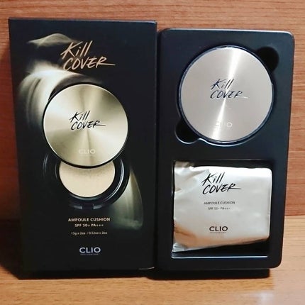 キル カバー ファンウェア クッション エックスピー/CLIO/クッションファンデーションを使ったクチコミ(2枚目)