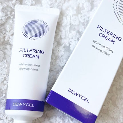 フィルタリングクリーム/DEWYCEL/日焼け止めクリームを使ったクチコミ(1枚目)