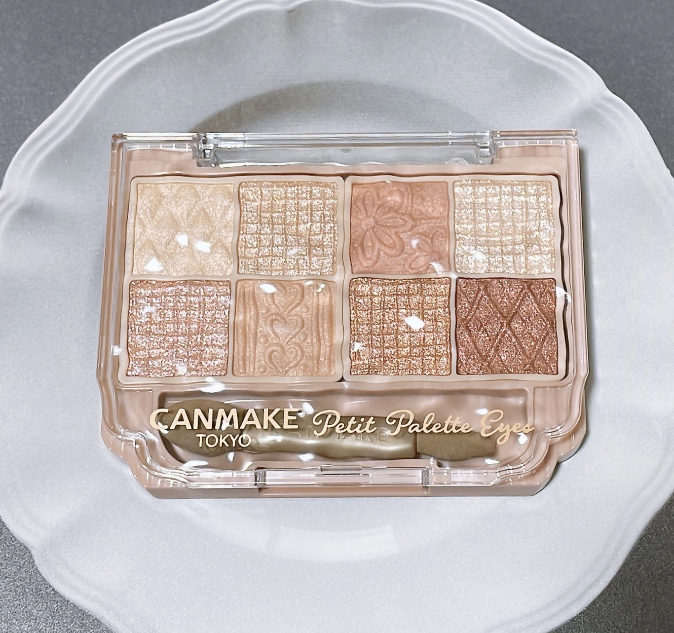 プティパレットアイズ/キャンメイク/パウダーアイシャドウを使ったクチコミ（2枚目）
