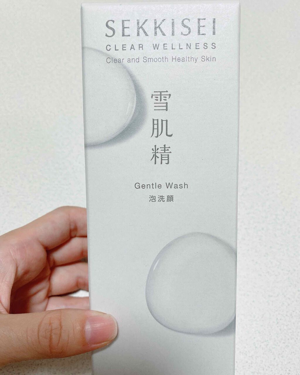 クリアウェルネス ジェントル ウォッシュ/雪肌精/泡洗顔を使ったクチコミ（2枚目）