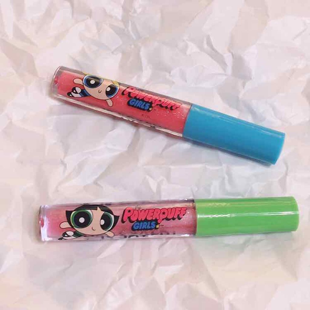 パワーパフガールズコスメ/サンキューマート/口紅を使ったクチコミ(2枚目)